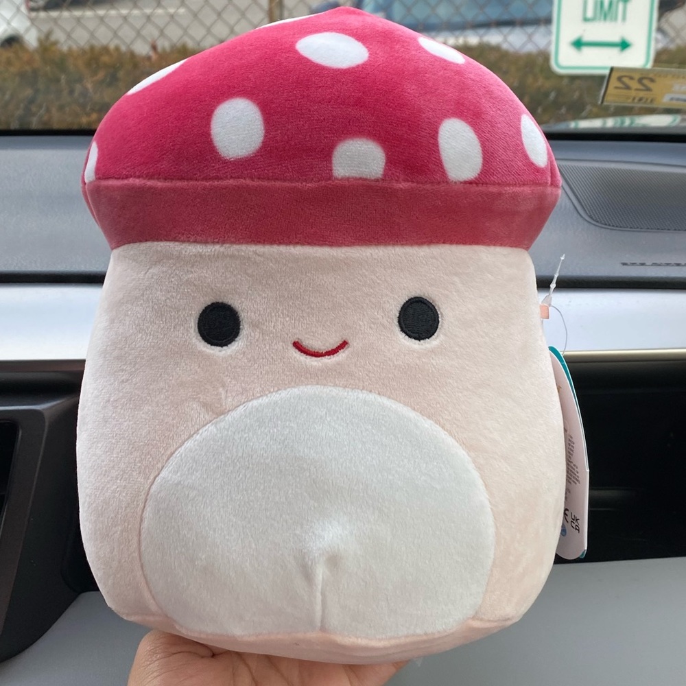 Malcolm the Mushroom 8 inch Squishmallow
